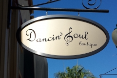 Dancin' Soul Boutique Shop Sign